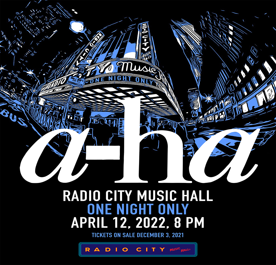Photo of a-Ha concert in Radio City Music Hall